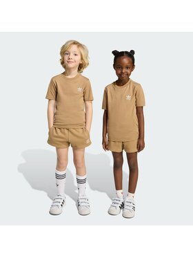 adidas adidas Dres 152161 Brązowy Regular Fit