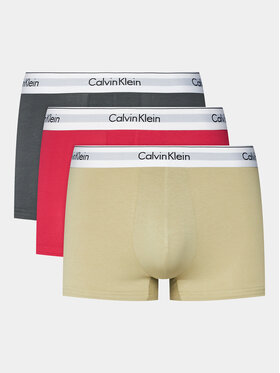 Calvin Klein Calvin Klein Komplet 3 par bokserek Trunk 3Pk 000NB2380A Kolorowy