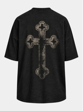 MADE BY SOCIETY MADE BY SOCIETY T-Shirt Le Noir - T17462 Czarny Basic Fit