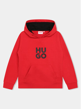 HUGO Hugo Μπλούζα G00022 S Κόκκινο Regular Fit
