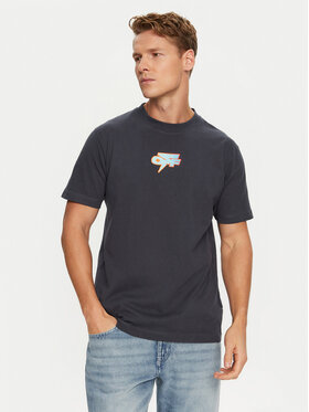 Off-White Off-White T-Shirt OMAA027F22JER0074641 Tmavomodrá Regular Fit