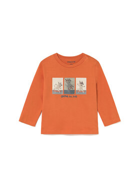 Mayoral Mayoral Bluse 2063 Orange Regular Fit
