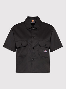 Dickies Srajca Work DK0A4XKDBLK Črna Relaxed Fit