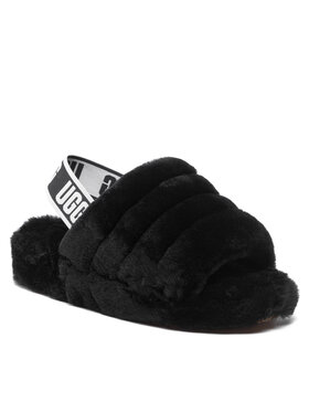 Ugg Ugg Papucs W Fluff Yeah Slide 1095119 Fekete