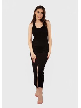DKaren Sport DKaren Sport Komplet bluzka i spódnica DK-K-P1 Czarny Slim Fit