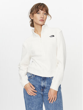 The North Face The North Face Felpa di pile W 100 Glacier Half ZipNF0A855PN3N1 Bianco Regular Fit