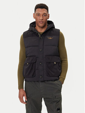 Aeronautica Militare Aeronautica Militare Kamizelka 252AB3017UCT04211 Czarny Regular Fit