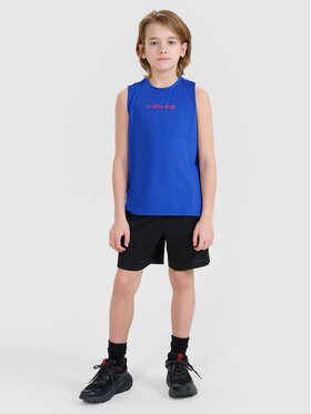 4F 4F Tank top GOOD ENERGY FLOW Niebieski Regular Fit