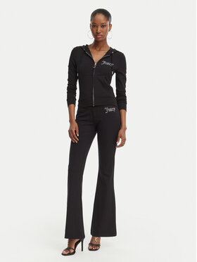 Juicy Couture Juicy Couture Суитшърт Oola JCWAS126306 Черен Slim Fit