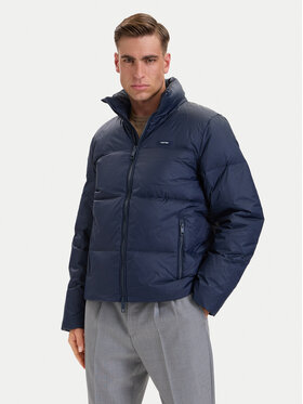 Calvin Klein Calvin Klein Kurtka puchowa LV04LH502G Granatowy Regular Fit