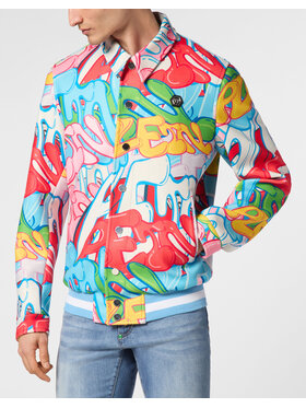PHILIPP PLEIN PHILIPP PLEIN Bomber 15193 Multicolore Regular Fit