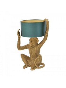 MIAhome MIAhome Lampa stołowa Simio Złoty