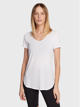 Cotton On Cotton On Tričko 651897 Biela Relaxed Fit