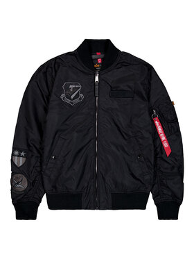 Alpha Industries Alpha Industries Kurtka bomber 156129 Czarny Slim Fit
