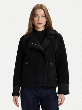 Rinascimento Rinascimento Cappotto di transizione CFC0122207003 Nero Regular Fit