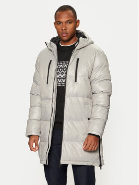 Brave Soul Brave Soul Зимно яке MJK-HELMSHORE Сив Regular Fit