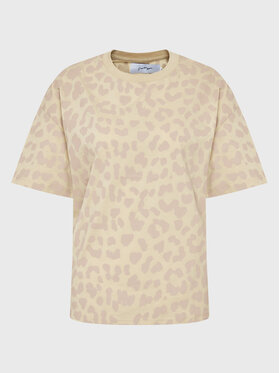 HYPE HYPE T-särk YVLR-165 Beež Relaxed Fit