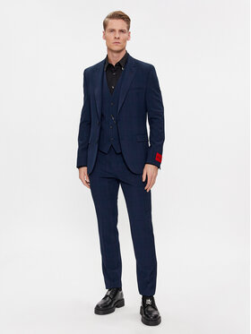 Hugo Hugo Uzvalks Arti/Hesten241V1X 50509450 Zils Extra Slim Fit