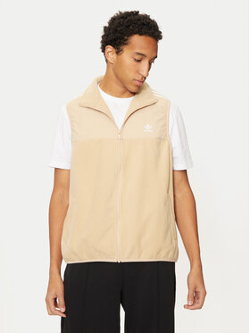 adidas adidas Weste adicolor 3-Stripes IZ2483 Beige Regular Fit