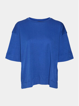 Vero Moda Vero Moda Marškinėliai Didde 10301183 Mėlyna Loose Fit