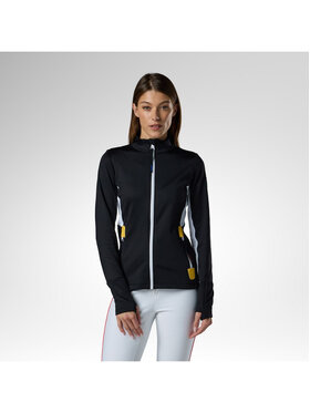 Rossignol Rossignol Polar W Jcc Fleece Jacket Czarny Slim Fit