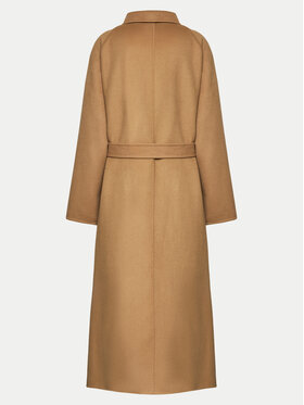 Μάλλινο παλτό Tommy Hilfiger Curve φωτογραφία