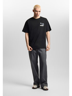 PROSTO. PROSTO. T-Shirt CC TV Czarny Oversize