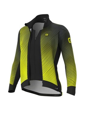 Alé Cycling Alé Cycling Kurtka outdoor PR-S Storm Żółty Fitted Fit