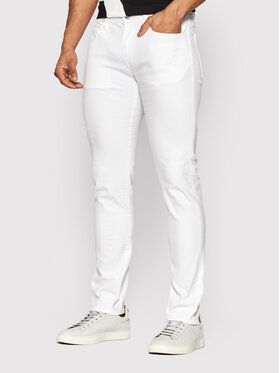 Armani Exchange Armani Exchange Džinsi 8NZJ13 Z1SBZ 1100 Balts Slim Fit