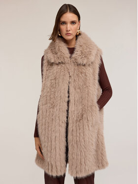 Motivi Motivi Pelliccia 80486000012N013 Écru Over Fit