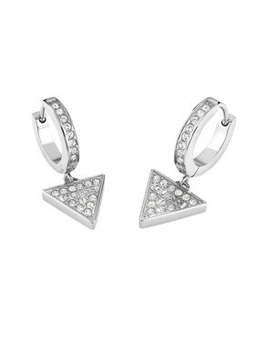Guess Guess Naušnice JUBE03135JWRHT/U Stříbrná