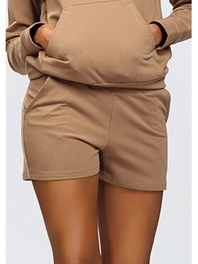 DKaren Sport DKaren Sport Spodnie dresowe Koko Brązowy Slim Fit