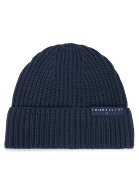 Tommy Jeans Tommy Jeans Kapa Tjm Linear Logo Beanie AM0AM14865 Tamnoplava