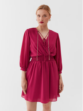 Patrizia Pepe Patrizia Pepe Každodenní šaty 2A2524/A248-M447 Růžová Regular Fit