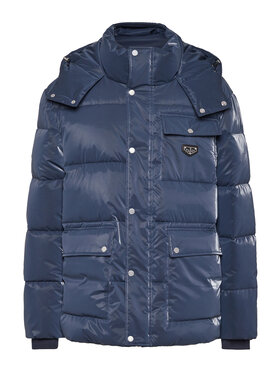 PHILIPP PLEIN PHILIPP PLEIN Vatovaná bunda 22881 Světle modrá Regular Fit