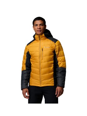 Columbia Columbia Kurtka puchowa 208529 Żółty Regular Fit