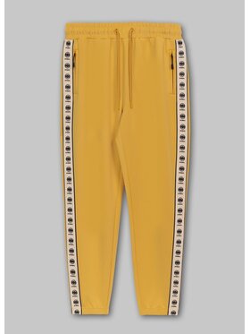 PITBULL PITBULL Spodnie dresowe Spodnie dresowe męskie POWERS 3XL Żółty Regular Fit