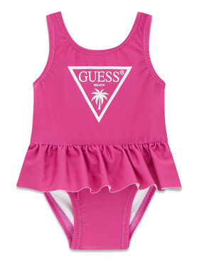 Guess Guess Costum de baie A6GZ01 KCA60 Roz deschis
