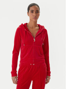 Juicy Couture Juicy Couture Sweatshirt Madison JCWAS225306 Rot Slim Fit