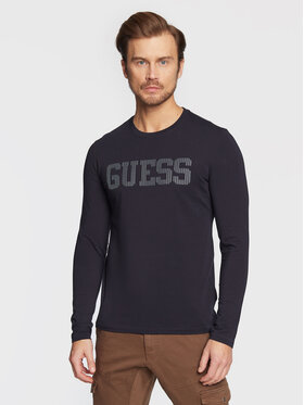 Guess Guess Longsleeve M3RI06 J1314 Blu scuro Slim Fit