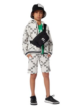 KARL LAGERFELD KARL LAGERFELD Szorty z30028_p90 Biały Regular Fit