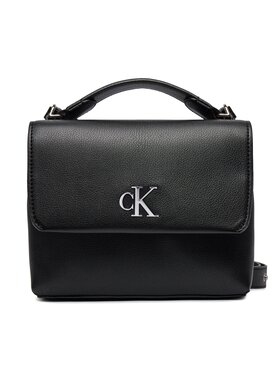 Calvin Klein Jeans Calvin Klein Jeans Kabelka Minimal Monogram Top Handle22 K60K611868 Černá