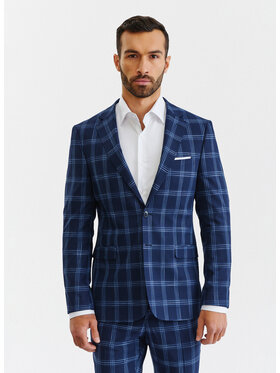 Pako Lorente Pako Lorente Marynarka P23SF-3G-028 Granatowy Slim Fit