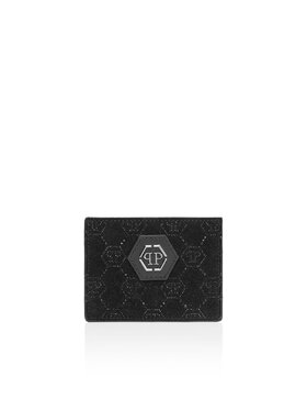 PHILIPP PLEIN PHILIPP PLEIN Etui na karty kredytowe 26799 Czarny