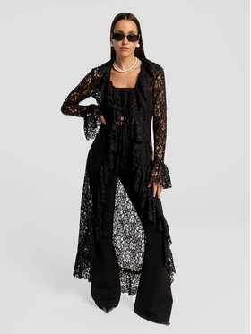 MANDRAGORA MANDRAGORA Camicia Leya Nero Standard Fit