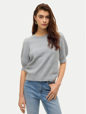 Vero Moda Vero Moda Sweter Doffy 10278313 Szary Regular Fit