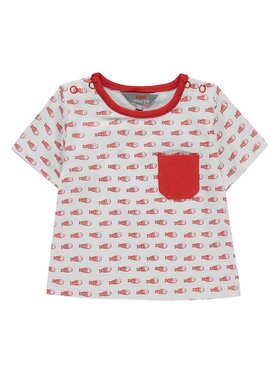Kanz Kanz T-Shirt 1912861-2550 Czerwony Basic Fit
