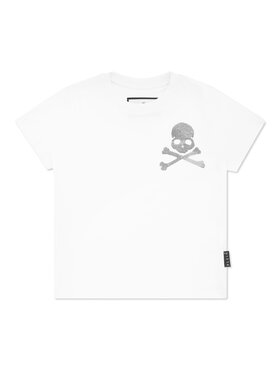 PHILIPP PLEIN PHILIPP PLEIN T-shirt 28199 Bianco Regular Fit