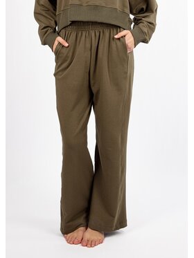 DKaren Sport DKaren Sport Spodnie dresowe DK-K-B23 Khaki Classic Fit
