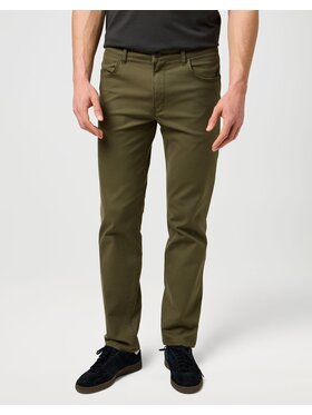Wrangler Wrangler Jeansy GREENSBORO Zielony Straight Leg